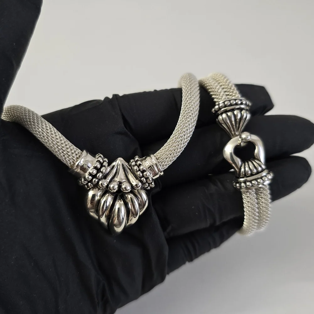 Vintage material sterling